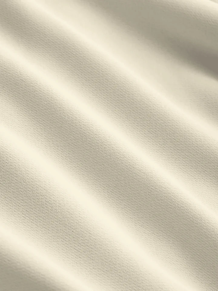 Pocket Split Ruched Maxi Dress In Off-White